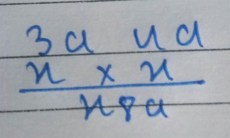 X/3a*x/4a _______ x/8a​-example-1