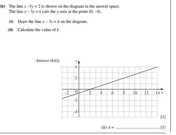 Plzz give the workings for the answer b ii)​-example-1