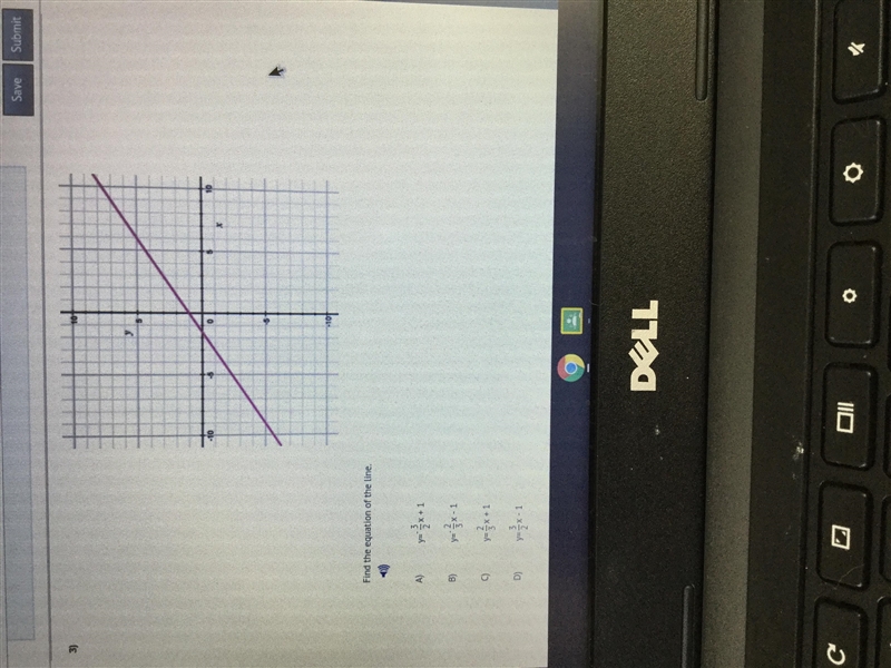 Find the equation of the line (help please)-example-1