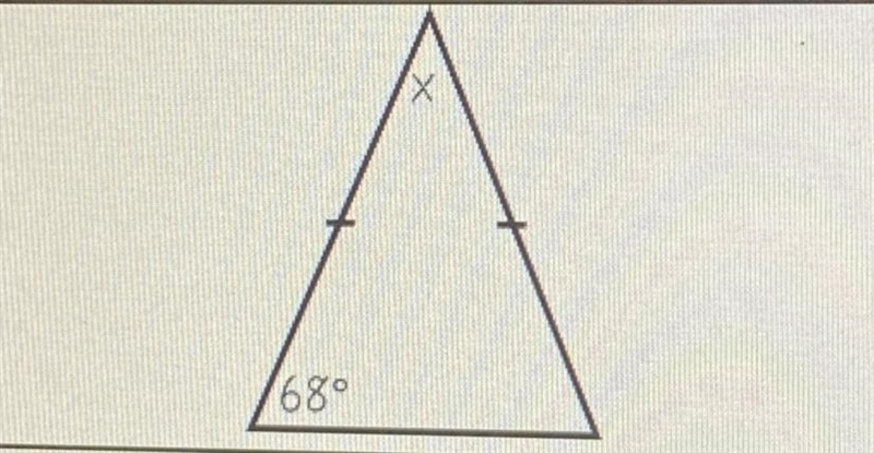 Can you please find the missing angle? Thanks!-example-1