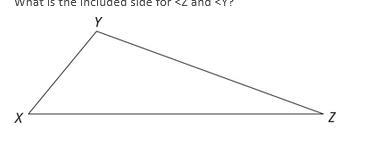 50 points please help!! What is the included side for XY YZ XZ-example-1