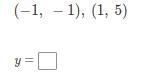 Write in slope-intercept form an equation of the line that passes through the given-example-1