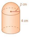 Find the volume of the composite solid. Round your answer to the nearest tenth.-example-1