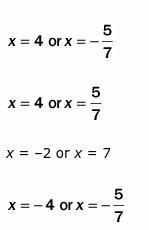 Please help if you can Solve the equation using the Zero-Product Property. (2x – 8)(7x-example-1