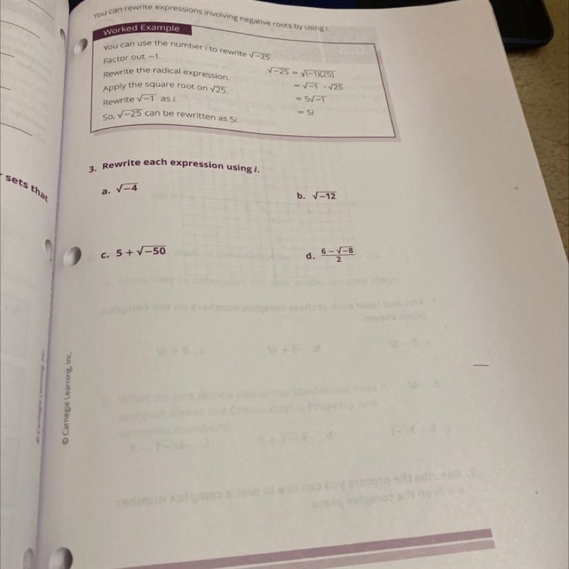 Rewrite each expression using I-example-1