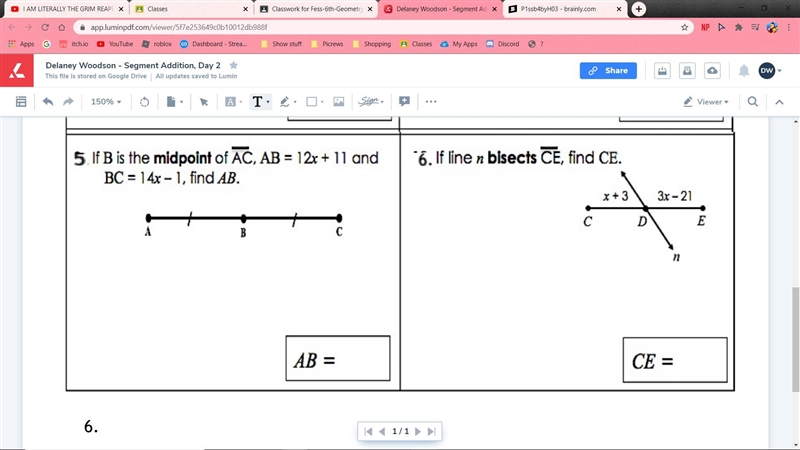 I only need help for 6-example-1