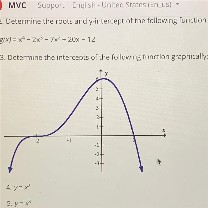 Determine the intercepts HELP PLEASE EMERGENCY-example-1