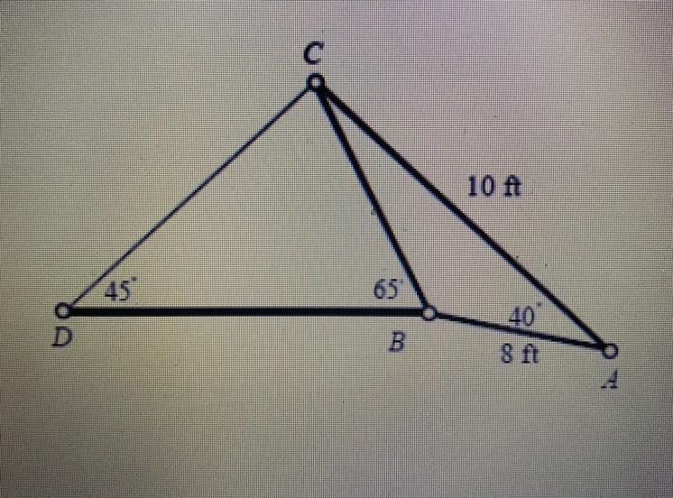 A crane is being created by four steel members (bold) and a cable, as shown in the-example-1