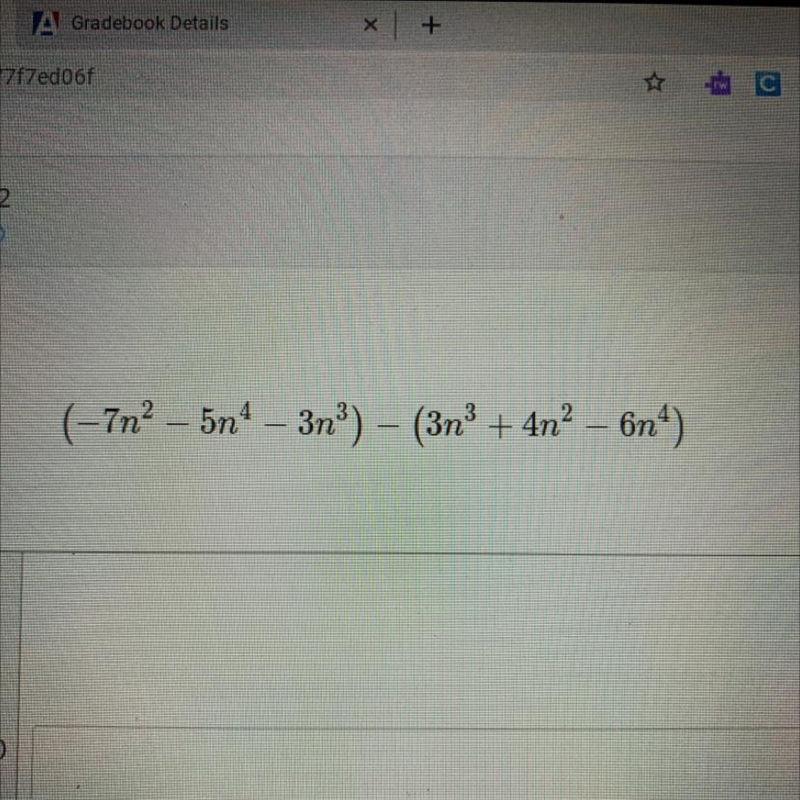 Multiplying Polynomials. Simplify each difference.-example-1