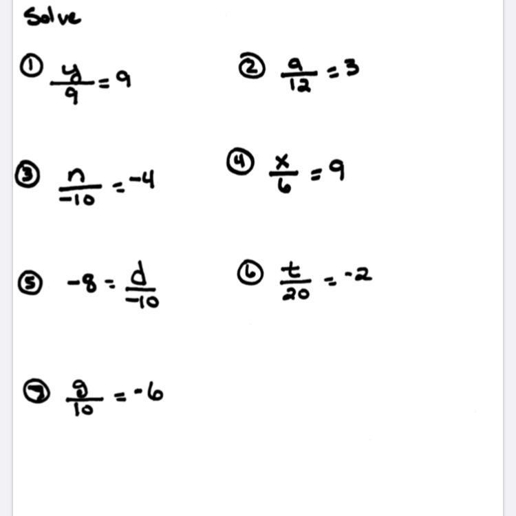 Please help me this is one step equations.-example-1