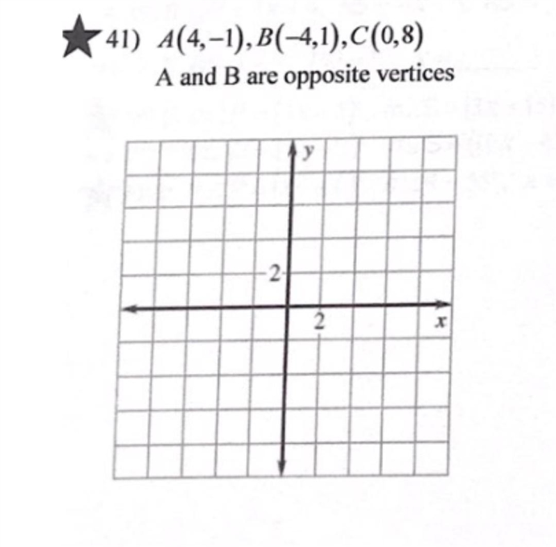 Find the coordinate for the fourth vertex of a parallelogram with the given vertices-example-1