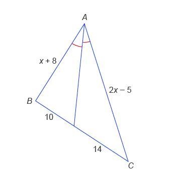 20 POINTS. PLZ HELP!!!!! What is value of x? Enter your answer in the box. x=-example-1