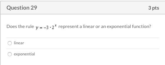 Linear or exponential?-example-1