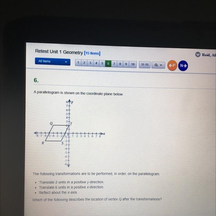 Please help answer choices are: a (-2,-8) b (2,-8) c (2,-4) d. (-2,4)-example-1