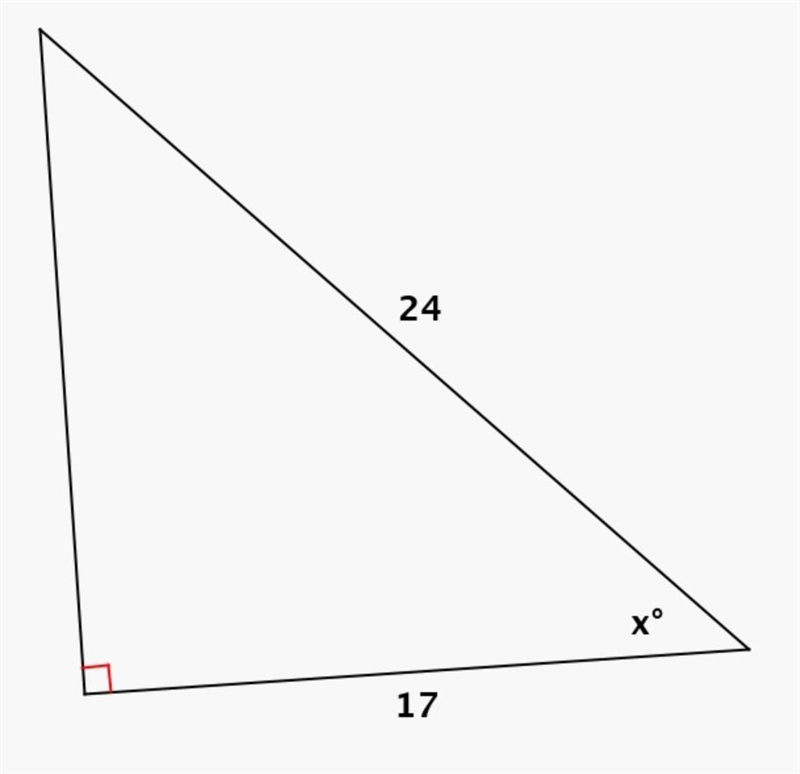 $#6 find the value if x. round answer to nearest tenth.-example-1