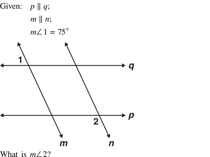 A) 15 b) 75 c) 90 d) 105-example-1