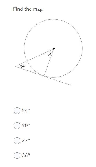 Find the m∠p. pls and thanks <3-example-1