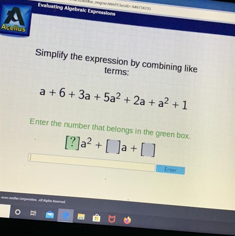 The number that belongs in the green box-example-1