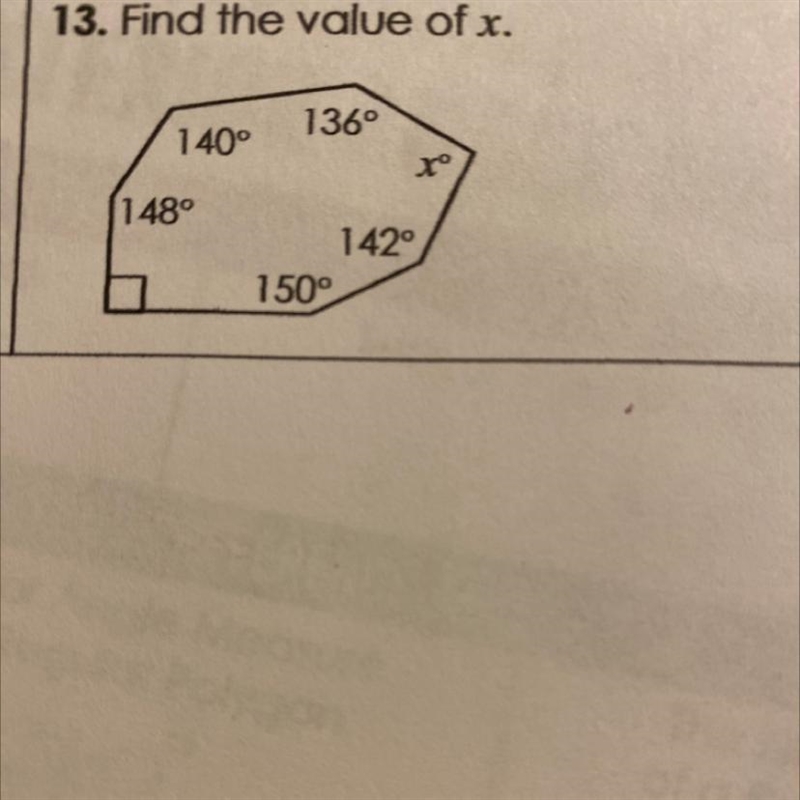 Find the value of x?-example-1