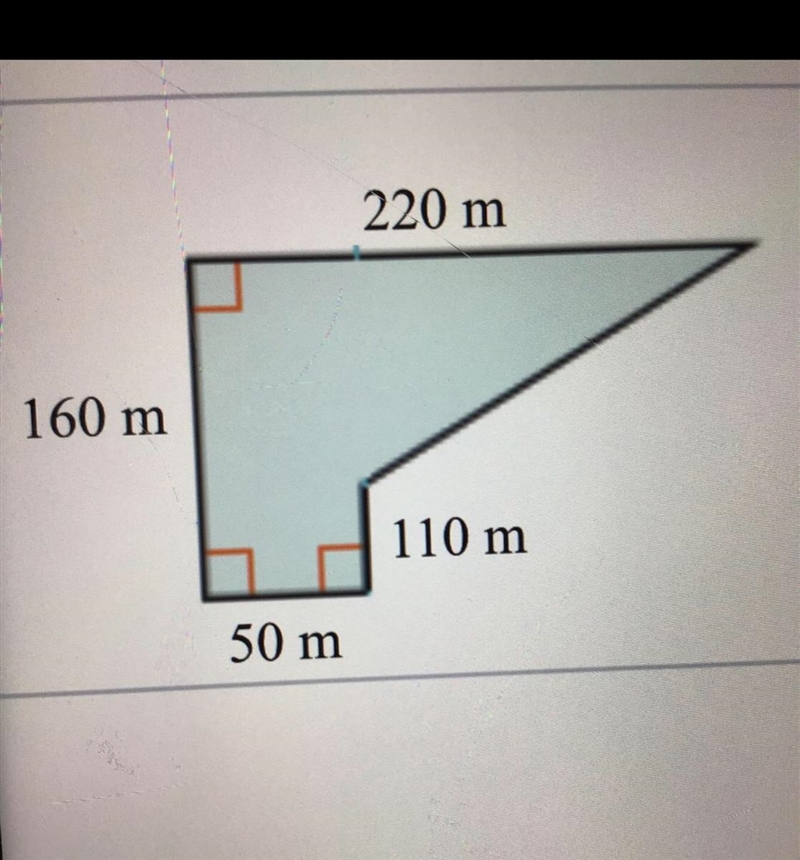 Find the area of the figure-example-1