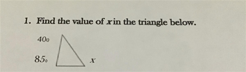 Triangle question find the value-example-1