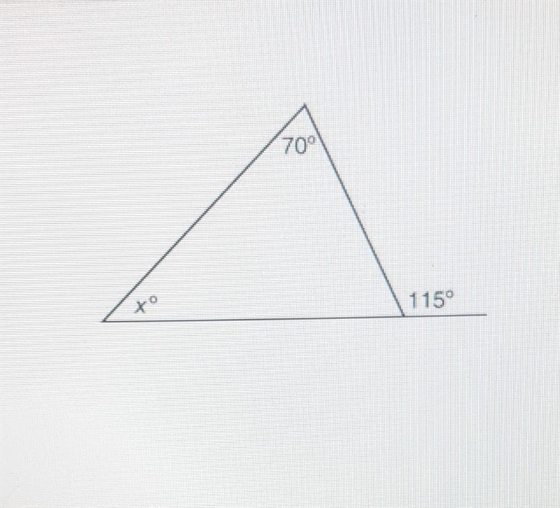 What is the value of X in the figure below?​-example-1