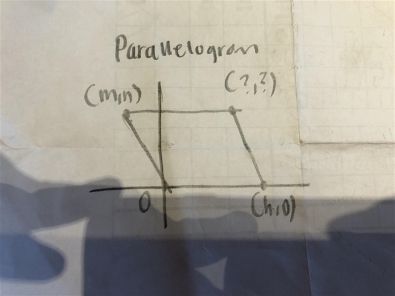 What are the missing coordinates? My teacher said it was (h-m,n), but I’m saying it-example-1