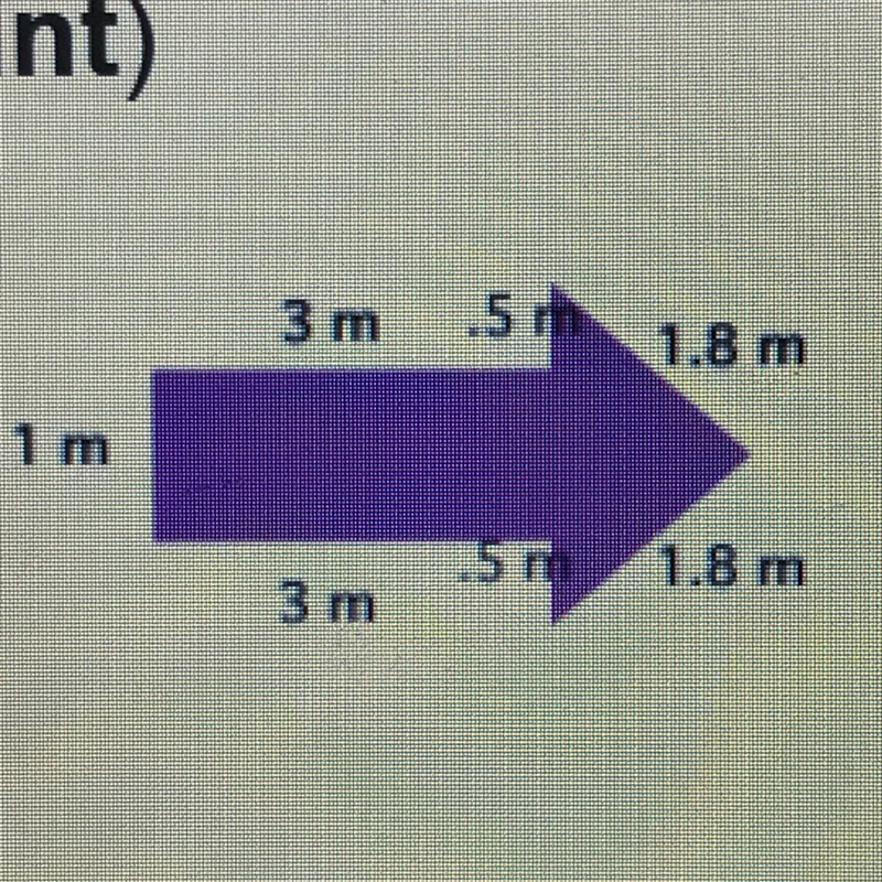 Create a figure with half the perimeter of a given figure. you don't have to actually-example-1