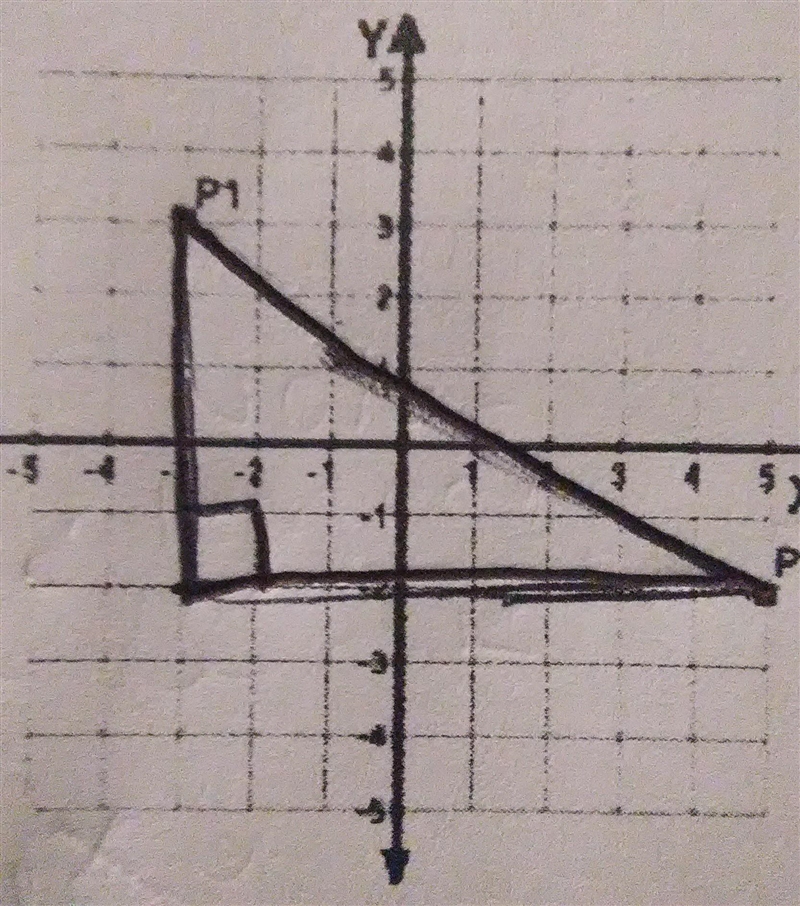 Find the distance between the points using the pythagorean theorem.​-example-1