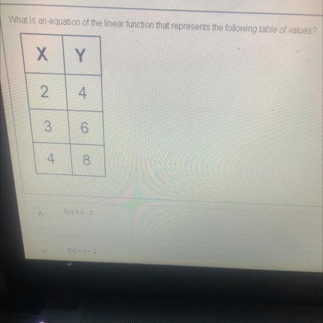 A.f(x)=x-2 B.f(x)=x+2 C.f(x)=2x D.f(x)=-2x-example-1