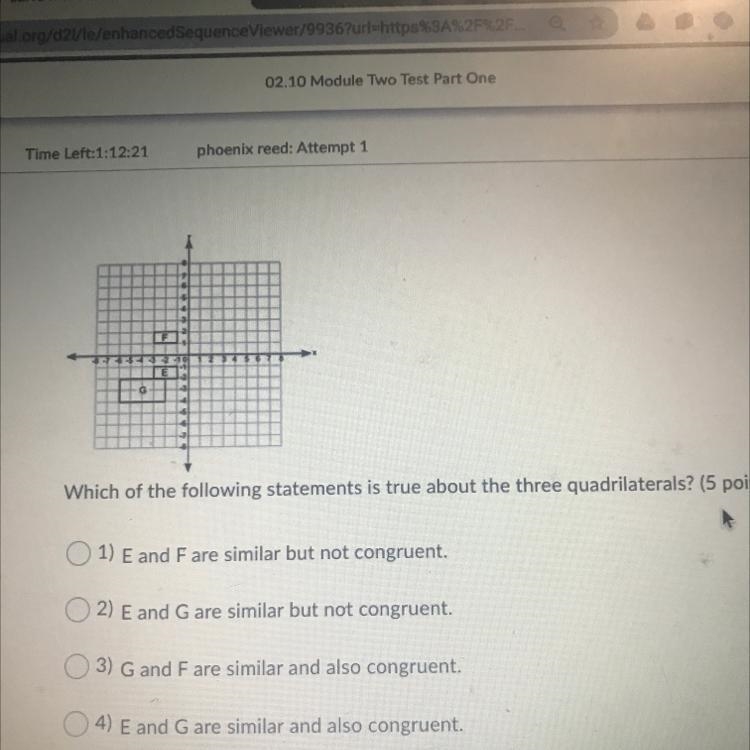 Which of the following statements is true about the three quadrilaterals? (5 points-example-1