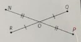 Use the diagram below to find the value of x {NO} =17 {NP} =5x-6-example-1