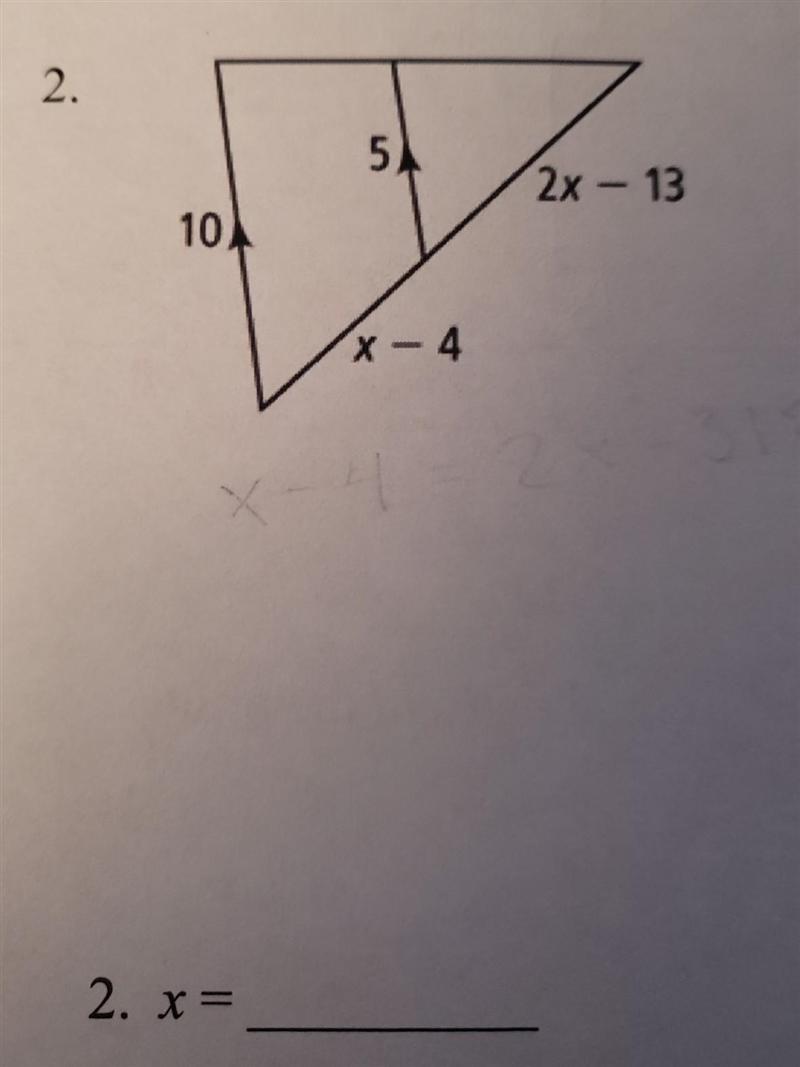 Find the value of x ​-example-1