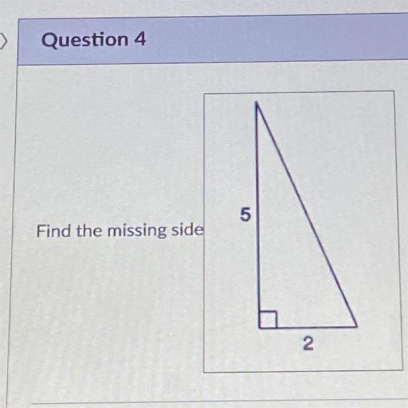 Find the missing side-example-1