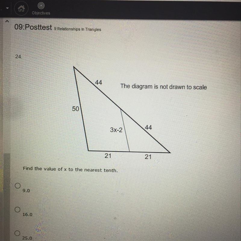 A 9.0 B 16.0 C 25.0 D 17.3-example-1