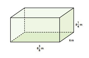 Find the volume of the rectangular prism. Express your answer as a simplified mixed-example-1