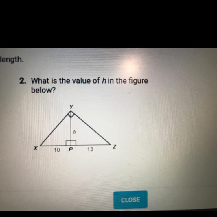 What is the value of h in the figure below?-example-1