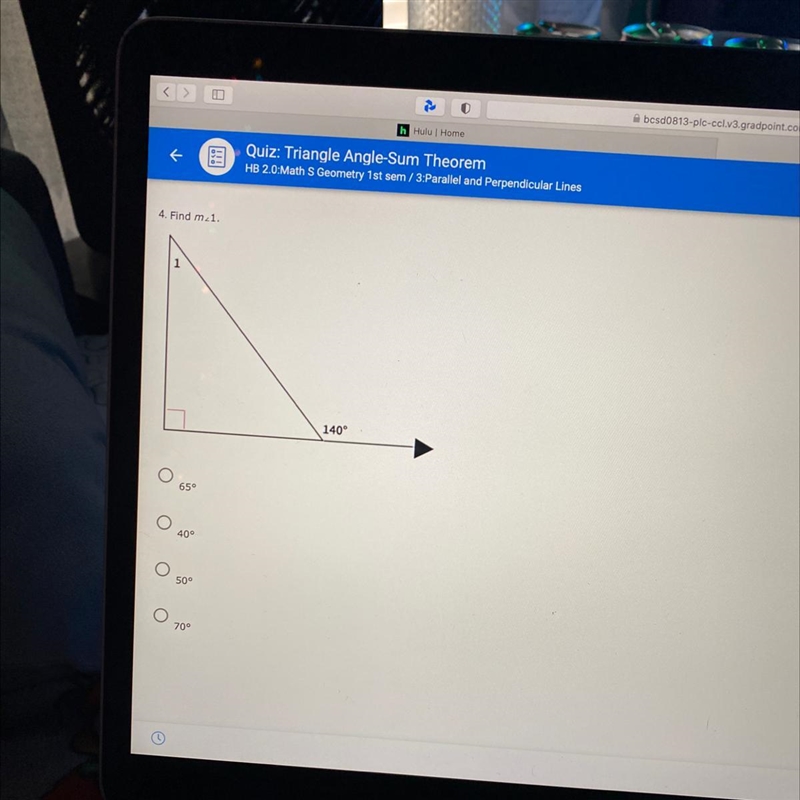 4. Find m_1. 140° 650-example-1