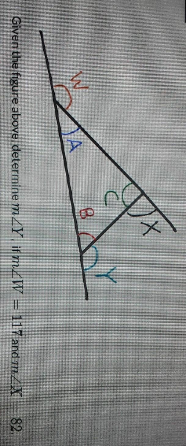 Given the figure above, determine​-example-1