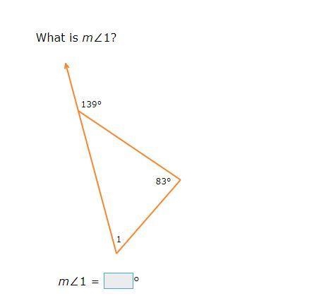 What is the measurement of 1?-example-1