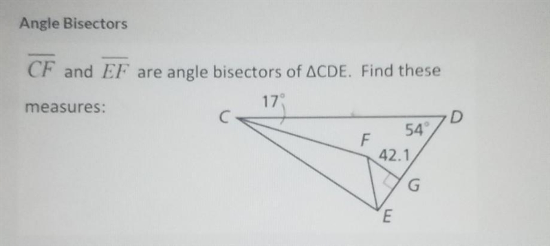 Find the measure of m<CED​-example-1