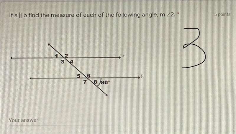 im failing Geometry if anyone is good at Geometry and want to help me i attached 5 problems-example-3