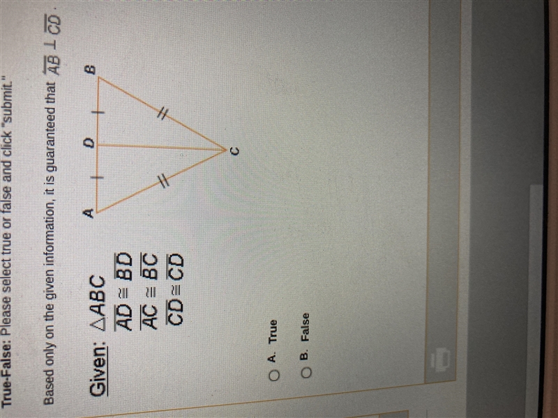 Based only on the given information, it is guaranteed that AB is perpendicular to-example-1