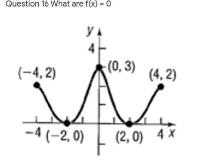 The options for the first one. A.4 B.-4 C.0 D.both -4 and 4 the options for the second-example-2