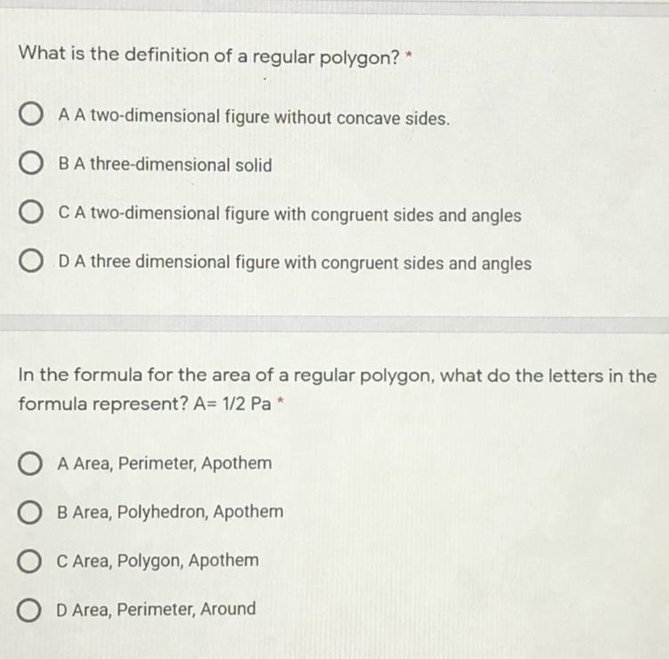 I need help on these two questions about polygons-example-1