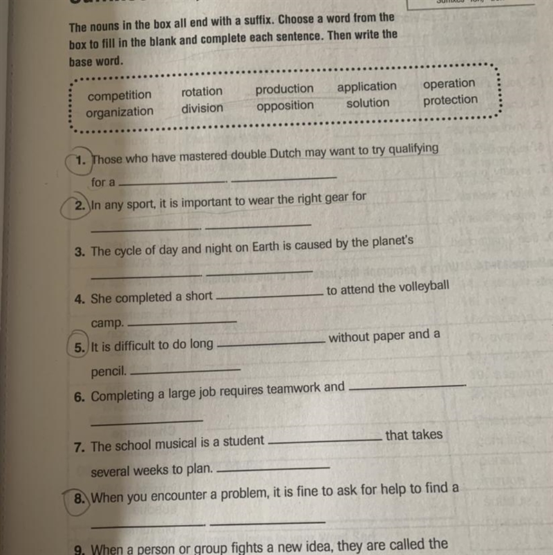 PLEASE HELP THE ONES I CIRCLE ARE THE ONES YOU DO-example-1