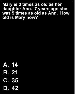 Please help, doing age word problems. Tysm if you do, really appreciated :D-example-4