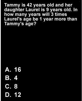 Please help, doing age word problems. Tysm if you do, really appreciated :D-example-5