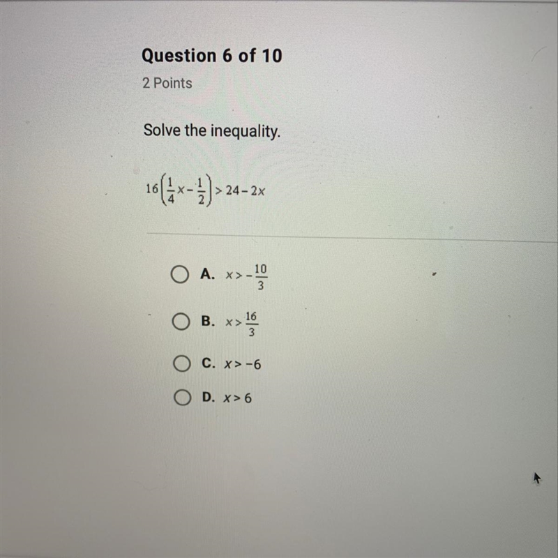 Solve the inequality.-example-1