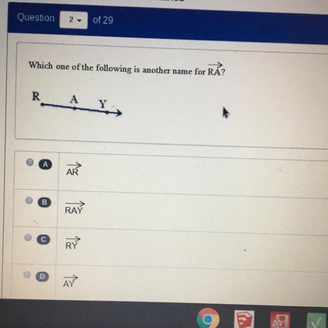 Which one of the following is another name for RA? R A-example-1